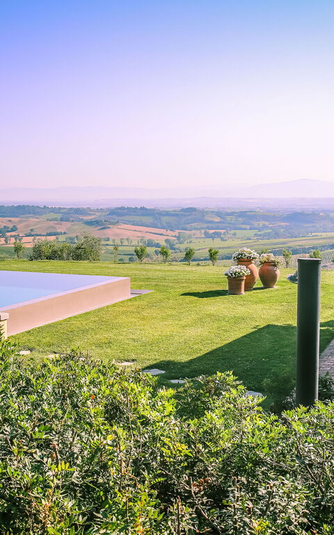 Villa Icario: Have, pool, Udendørs, Udvendige, Visninger