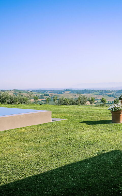 Villa Icario: pool, Udendørs, Udvendige, Visninger