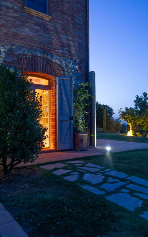 Villa Icario: Udendørs, Udvendige