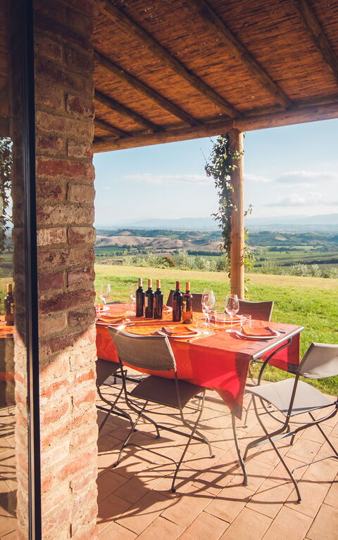 Villa Icario: Altan / terrasse / gårdhave, Have, Visninger
