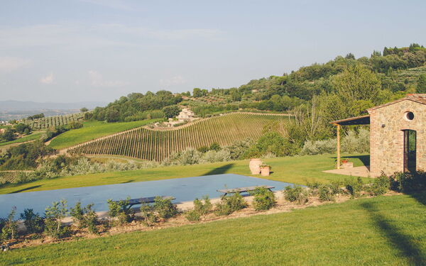 Villa Icario: Have, pool, Udendørs, Udvendige