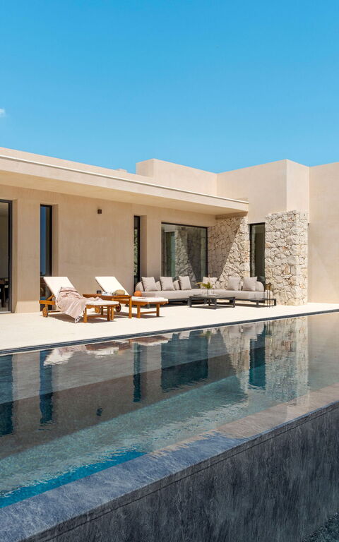Eos Villa: pool, Udendørs, Udvendige