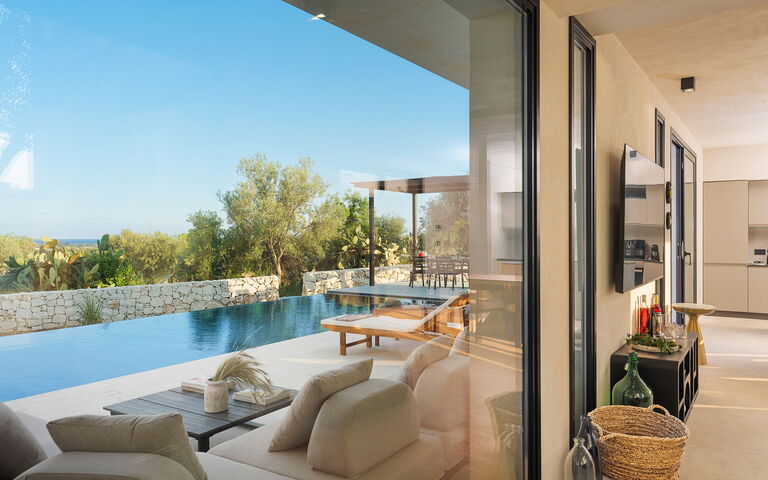 Eos Villa: Stue