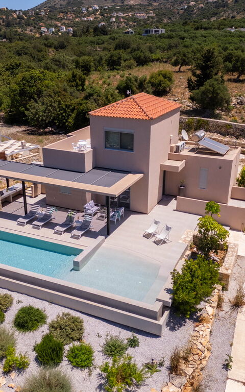 Villa Melia: pool, Udendørs, Udvendige