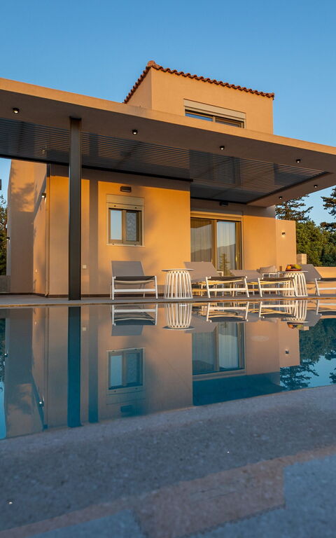 Villa Melia: pool, Udendørs, Udvendige