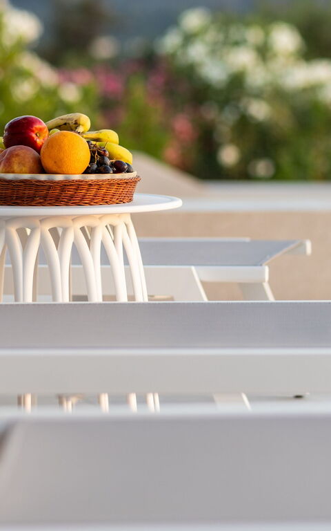 Villa Melia: Udendørs, Udvendige