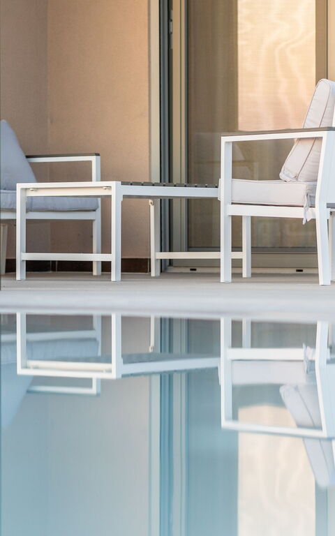 Villa Melia: Udendørs, Udvendige