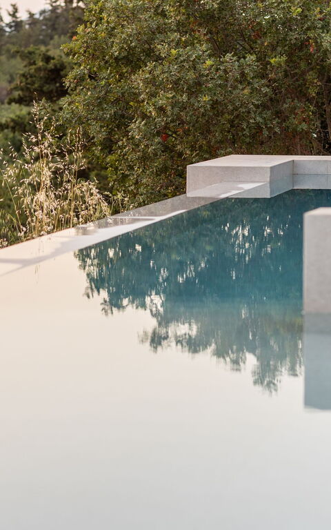 Villa Melia: Udendørs, Udvendige