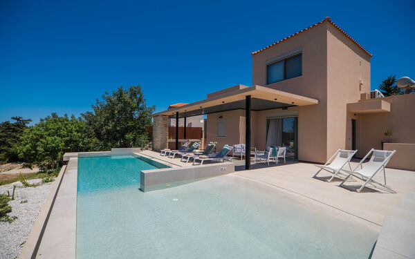 Villa Melia: pool, Udendørs, Udvendige