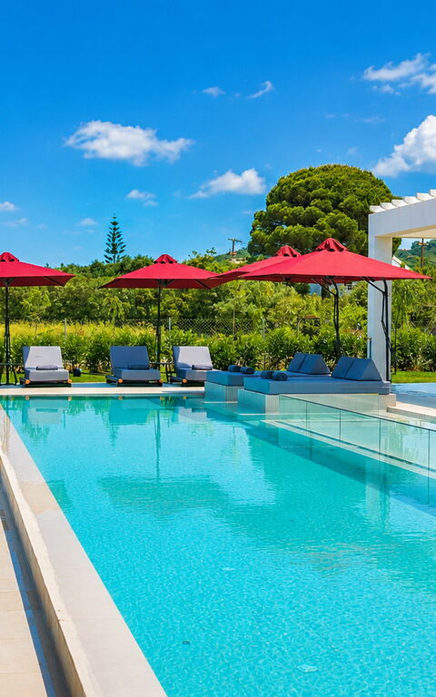 Villa Nobilita: Have, pool, Udendørs, Udvendige