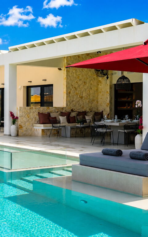 Villa Nobilita: Have, pool, Udendørs, Udvendige