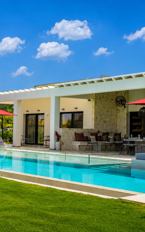 Villa Nobilita: Have, pool, Udendørs, Udvendige