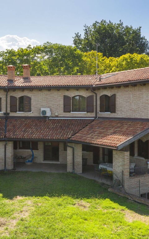 Villa Belvedere San Bartolo: Have, Udendørs, Udvendige