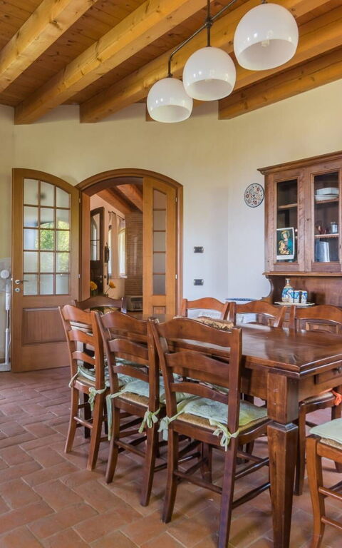 Villa Belvedere San Bartolo: Frokostlokale