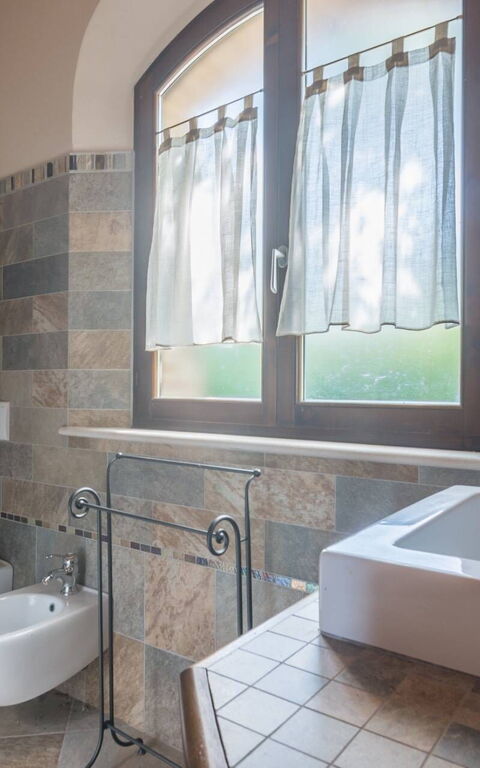 Villa Belvedere San Bartolo: Badeværelse