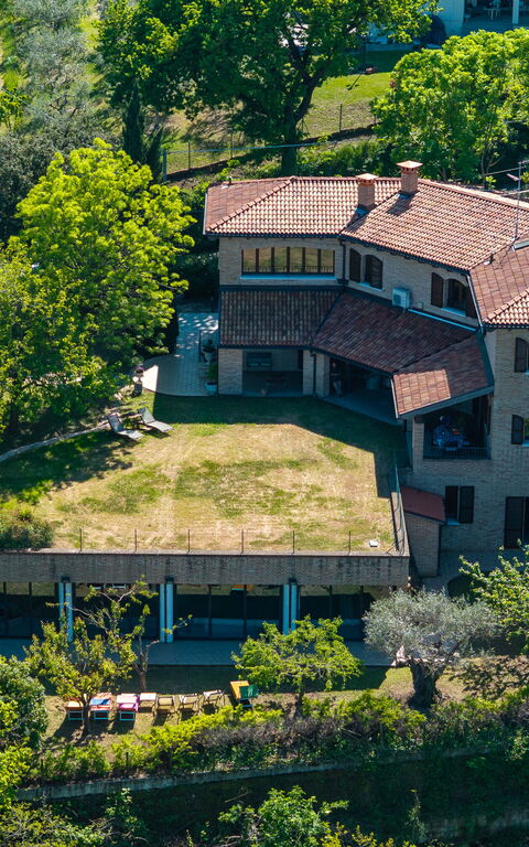 Villa Belvedere San Bartolo: Have, Udendørs, Udvendige, Visninger