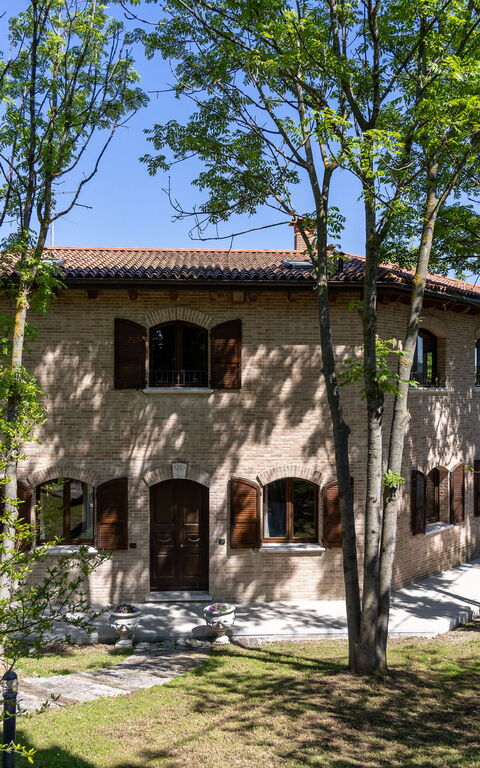 Villa Belvedere San Bartolo: Have, Udendørs, Udvendige