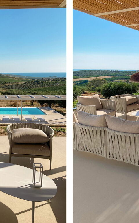 Terra di Bertolino: Altan / terrasse / gårdhave, pool, Udendørs, Udvendige, Visninger
