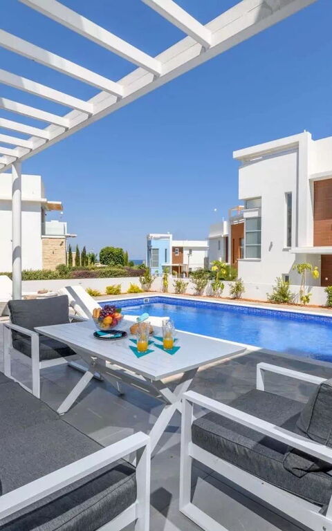 Mylos Lifestyle Seaview Villa #37: pool, Udendørs, Udvendige