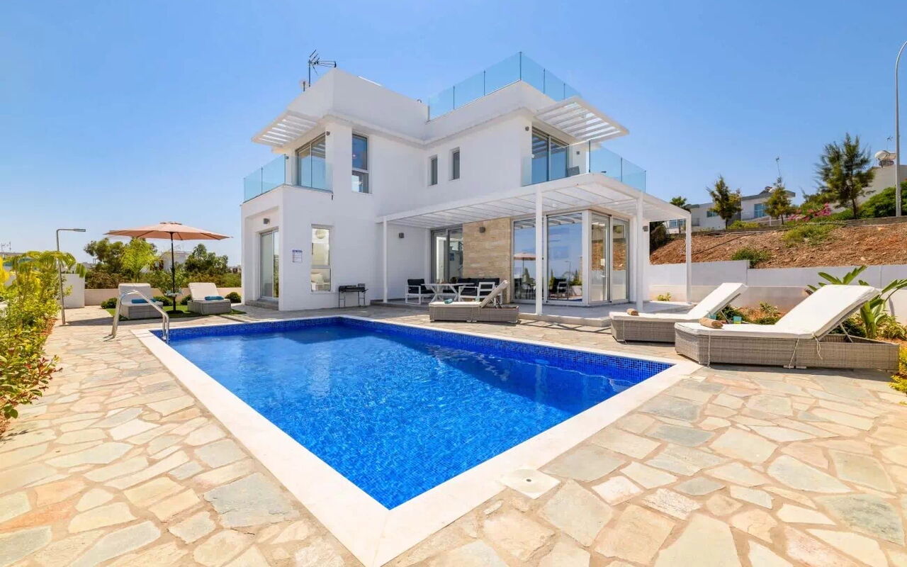 Mylos Lifestyle Seaview Villa #37: pool, Udendørs, Udvendige