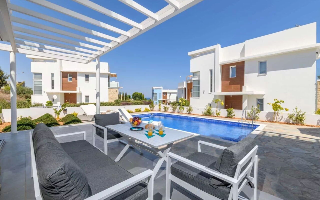 Mylos Lifestyle Seaview Villa #37: pool, Udendørs, Udvendige