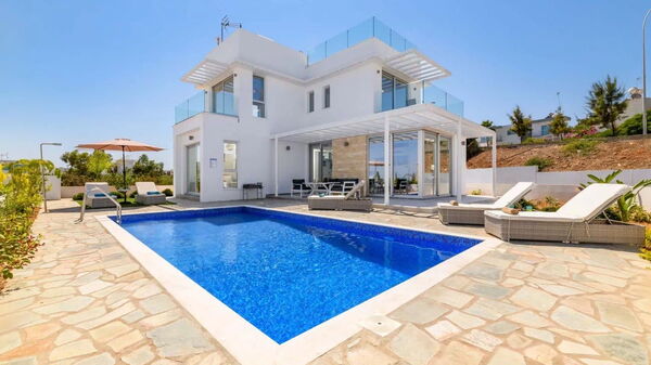 Mylos Lifestyle Seaview Villa #37: pool, Udendørs, Udvendige