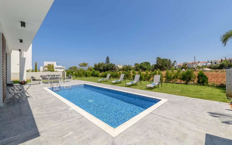 By the Beach - White Coral Villa: Have, pool, Udendørs, Udvendige
