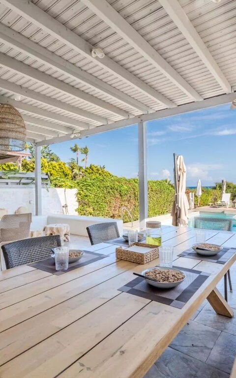 Aya Thekla Beach House: Altan / terrasse / gårdhave, pool, Udendørs, Udvendige