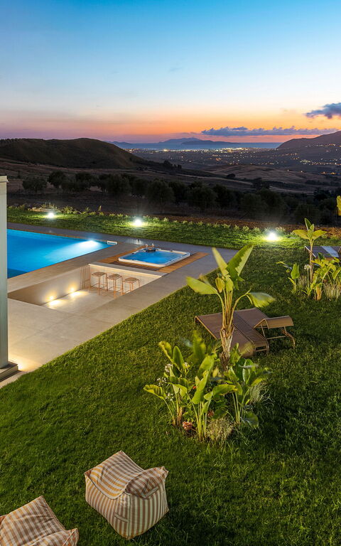 Villa Chabada: Have, pool, Udendørs, Udvendige, Visninger