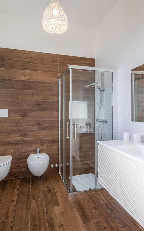 Villa Icaria: Badeværelse