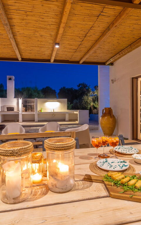 Villa Perla del Mare: Altan / terrasse / gårdhave, Udendørs, Udvendige