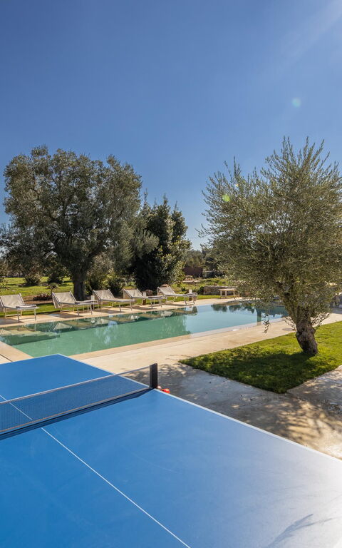 Villa Perla del Mare: Have, pool, Udendørs, Udvendige