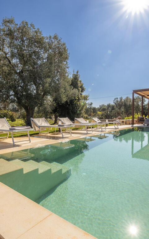 Villa Perla del Mare: pool, Udendørs, Udvendige