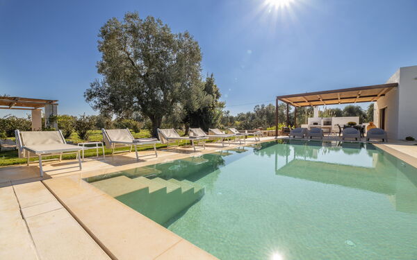 Villa Perla del Mare: pool, Udendørs, Udvendige