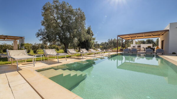 Villa Perla del Mare: pool, Udendørs, Udvendige