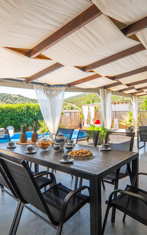 Casa del Miele: Altan / terrasse / gårdhave, pool, Udendørs, Udvendige