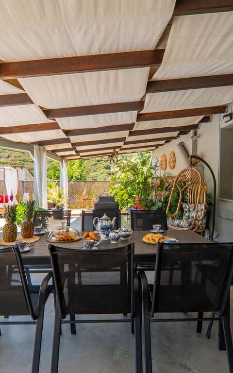 Casa del Miele: Altan / terrasse / gårdhave, pool, Udendørs, Udvendige