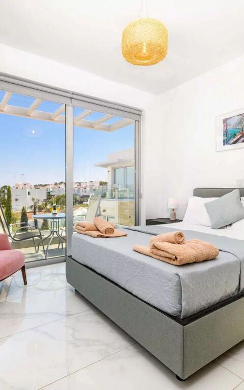 Mylos Lifestyle Seaview Villa #15: soveværelse