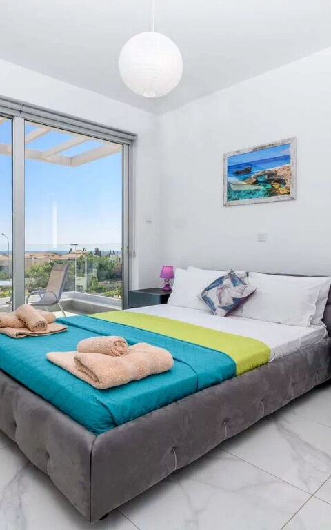Mylos Lifestyle Seaview Villa #15: soveværelse