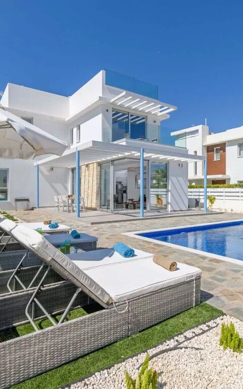 Mylos Lifestyle Seaview Villa #15: Have, pool