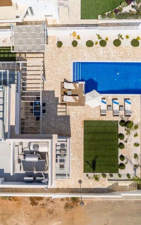 Mylos Lifestyle Seaview Villa #21: pool, Visninger