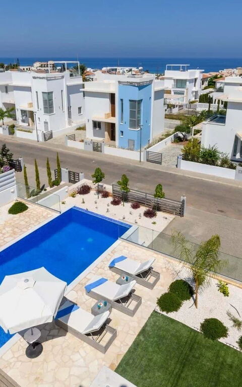 Mylos Lifestyle Seaview Villa #21: pool, Visninger