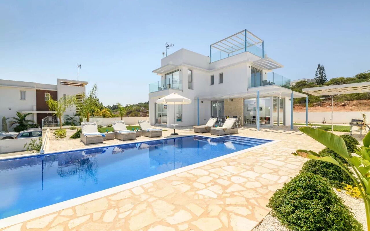 Mylos Lifestyle Seaview Villa #21: pool, Udendørs, Udvendige