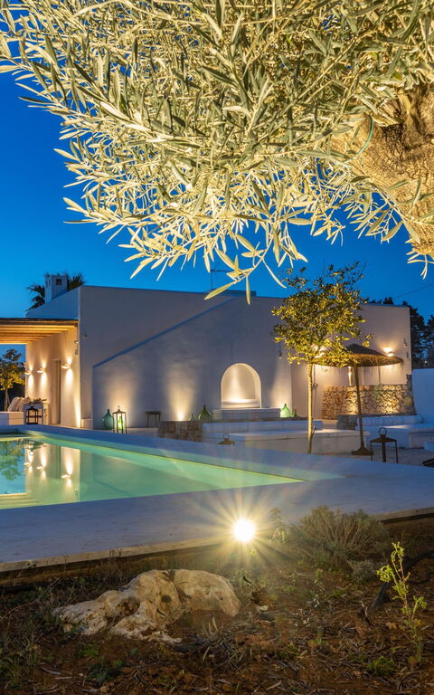 Villa Panacea: Have, pool, Udendørs
