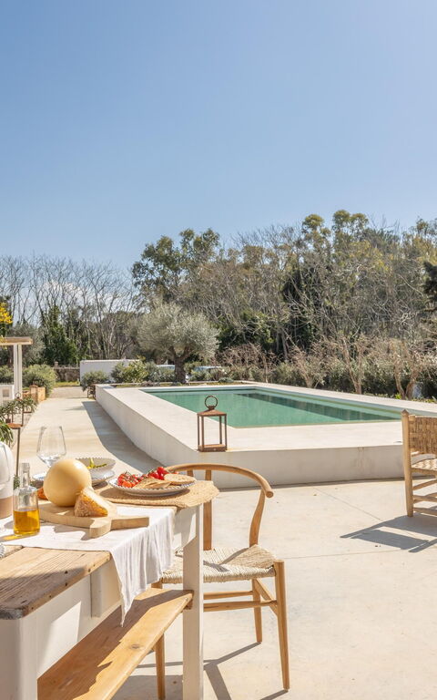 Villa Panacea: pool, Udvendige