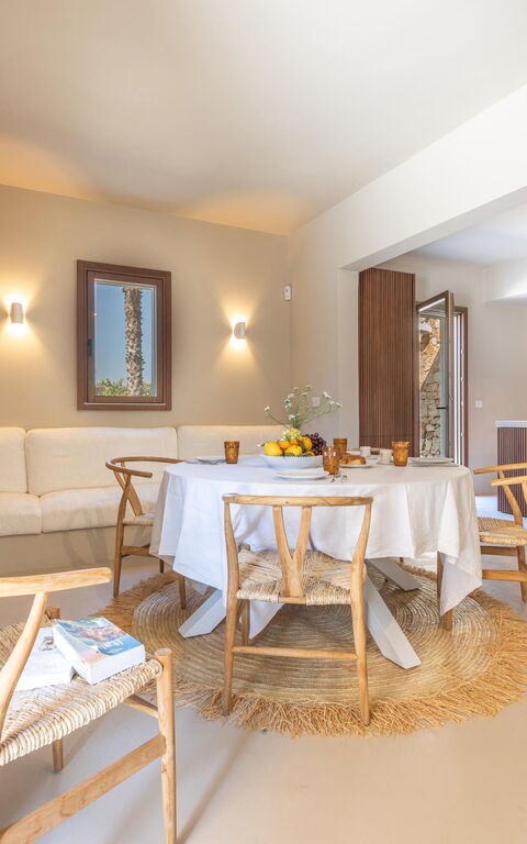 Villa Panacea: Frokostlokale, Stue