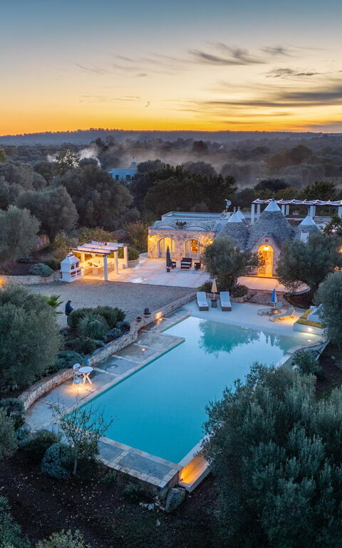 Sentiero della Valle: Have, pool, soveværelse, Visninger