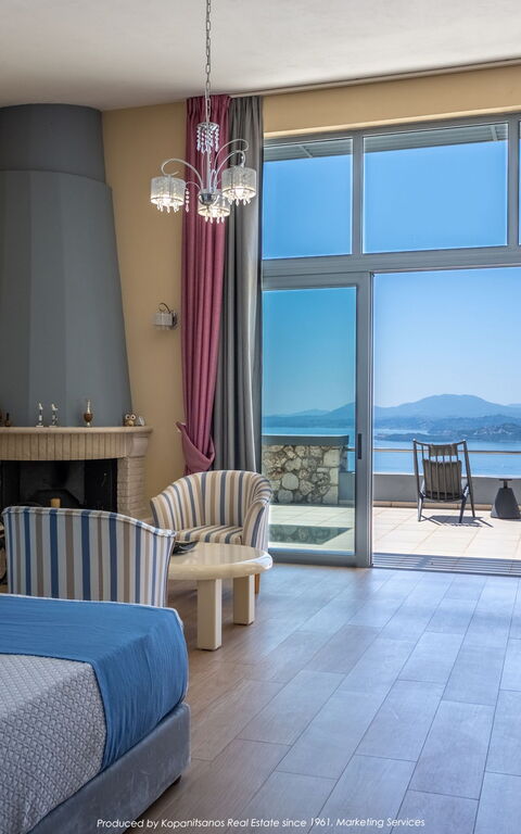 Villa Kastraki: soveværelse