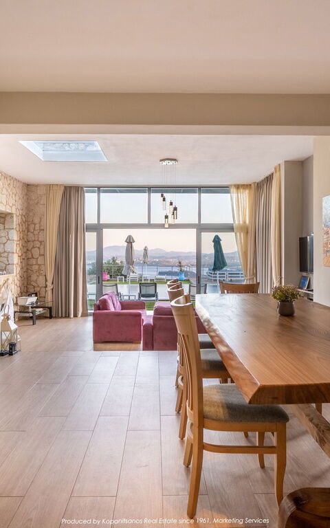Villa Kastraki: Frokostlokale