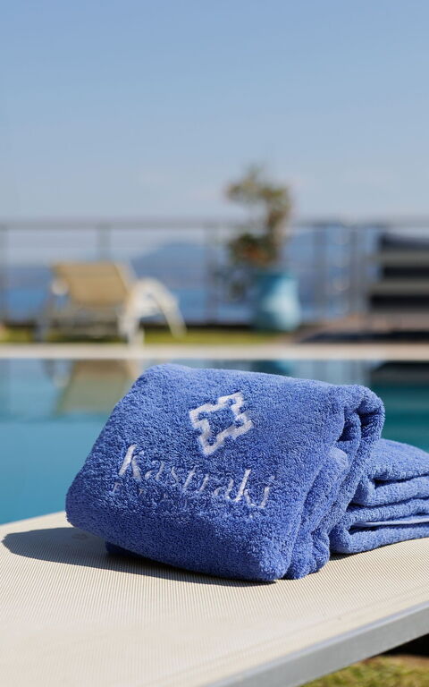 Villa Kastraki: pool, Udendørs, Udvendige